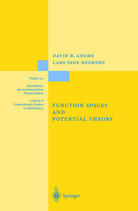 Function Spaces and Potential Theory - David R. Adams, Lars I. Hedberg