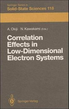 Correlation Effects in Low-Dimensional Electron Systems