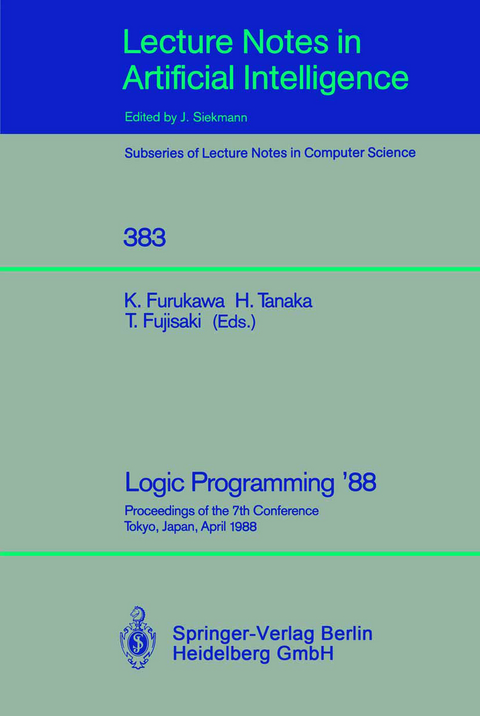 Logic Programming '88 - 
