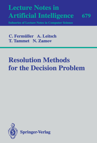 Resolution Methods for the Decision Problem