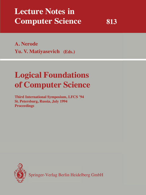 Logical Foundations of Computer Science - 