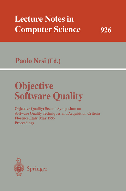 Objective Software Quality - 