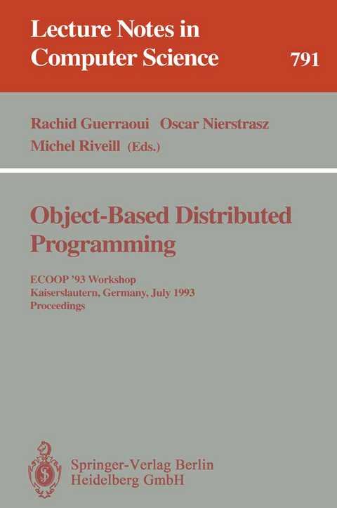 Object-Based Distributed Programming - 