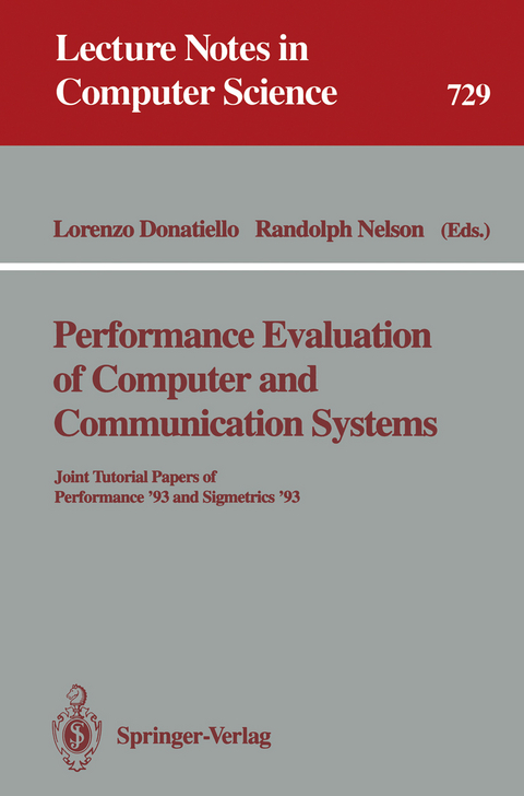 Performance Evaluation of Computer and Communication Systems - 