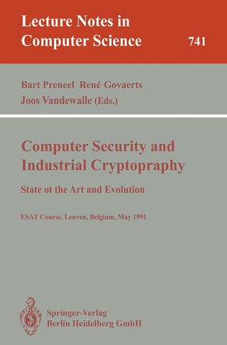 Computer Security and Industrial Cryptography