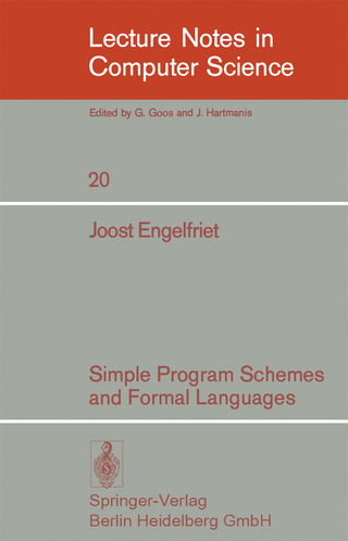 Simple Program Schemes and Formal Languages