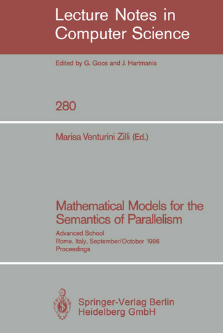 Mathematical Models for the Semantics of Parallelism