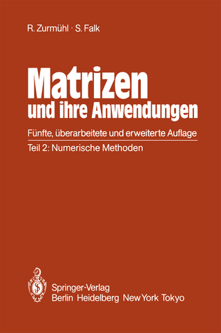 Matrizen und ihre Anwendungen für Angewandte Mathematiker, Physiker und Ingenieure