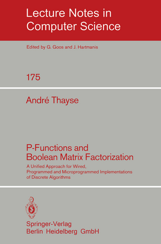 P-Functions and Boolean Matrix Factorization