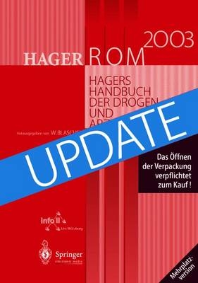 HagerROM 2003. Hagers Handbuch der Drogen und Arzneistoffe