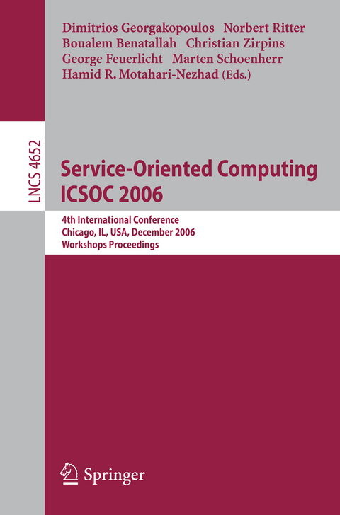 Service-Oriented Computing ICSOC 2006 - 