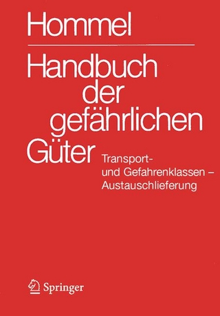 Handbuch der gefährlichen Güter. Transport- und Gefahrenklassen