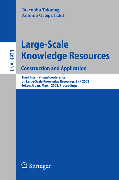 Large-Scale Knowledge Resources. Construction and Application - 