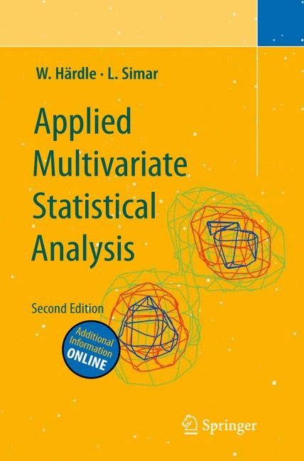 Applied Multivariate Statistical Analysis - Wolfgang Karl Härdle, Léopold Simar
