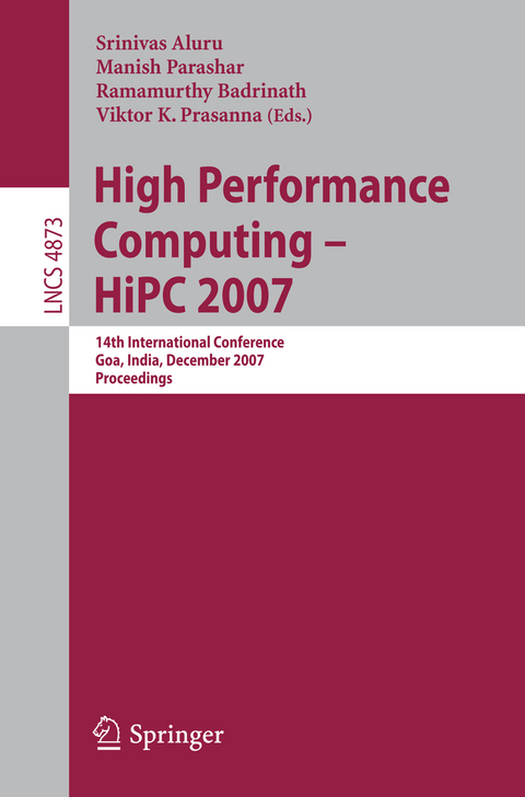 High Performance Computing - HiPC 2007 - 