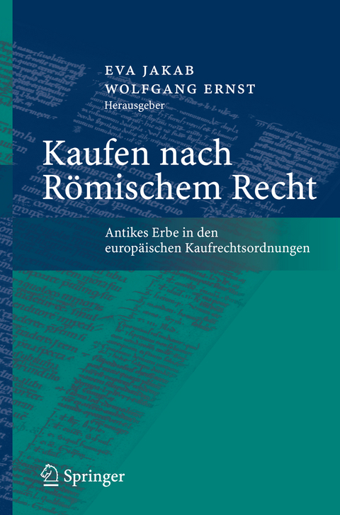 Kaufen nach R&ouml;mischem Recht - 
