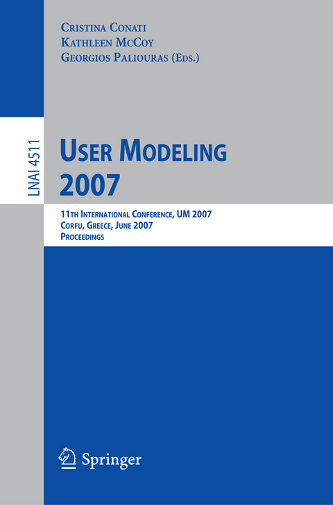 User Modeling 2007 - 