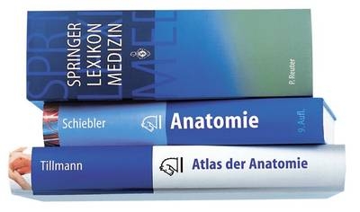 Anatomie-Atlas /Anatomie /Springer-Lexikon - Paket - Bernhard Tillmann, Theodor Schiebler, P. Reuter