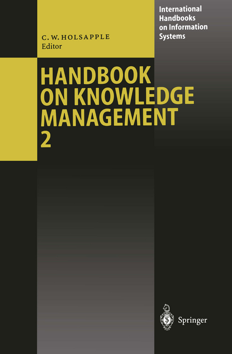 Handbook on Knowledge Management 2 - 