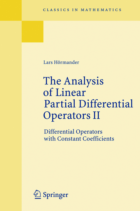 The Analysis of Linear Partial Differential Operators II - Lars H&ouml;rmander