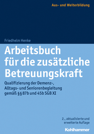 Arbeitsbuch für die zusätzliche Betreuungskraft