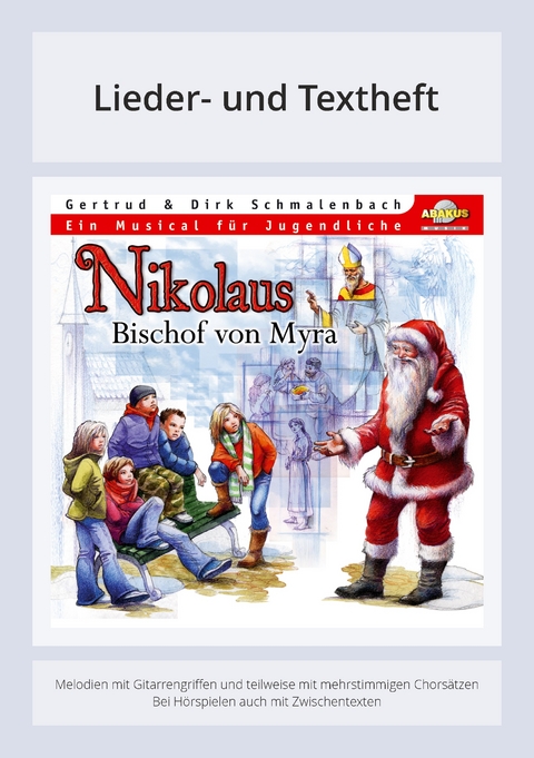 Nikolaus - Bischof von Myra - Dirk Schmalenbach, Gertrud Schmalenbach