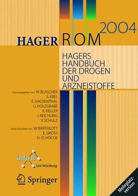 HagerROM 2004. Hagers Handbuch der Drogen und Arzneistoffe