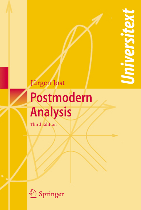 Postmodern Analysis - J&uuml;rgen Jost