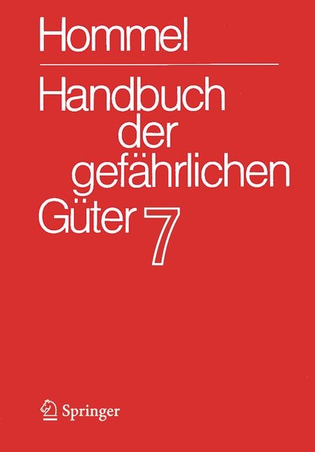 Handbuch der gefährlichen Güter - 