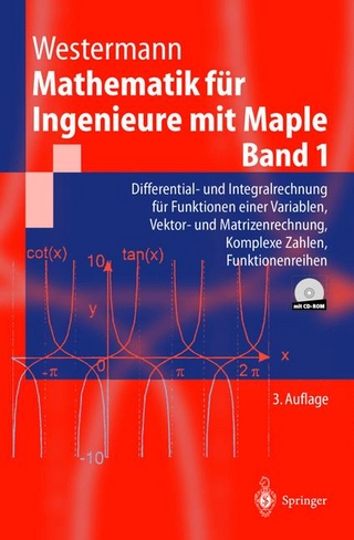 Mathematik für Ingenieure mit Maple. Band 1