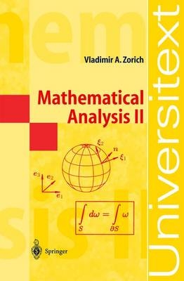 Mathematical Analysis II - Vladimir A. Zorich