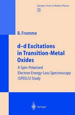 d-d Excitations in Transition-Metal Oxides - B&auml;rbel Fromme