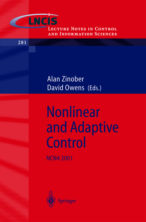 Nonlinear and Adaptive Control - 