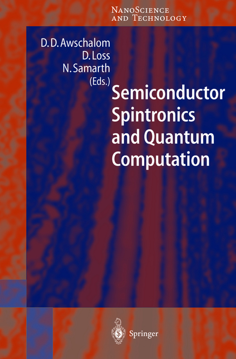 Semiconductor Spintronics and Quantum Computation - 