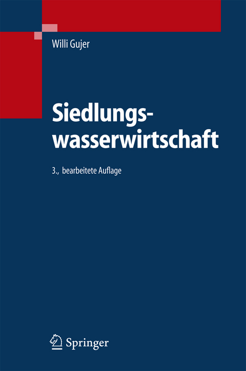 Siedlungswasserwirtschaft - Willi Gujer