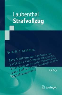 Strafvollzug - Klaus Laubenthal