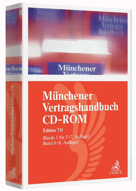 M&uuml;nchener Vertragshandbuch Gesamt-CD-ROM