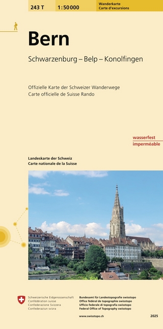 243T Bern Wanderkarte
