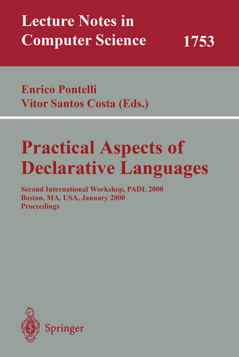 Practical Aspects of Declarative Languages - 