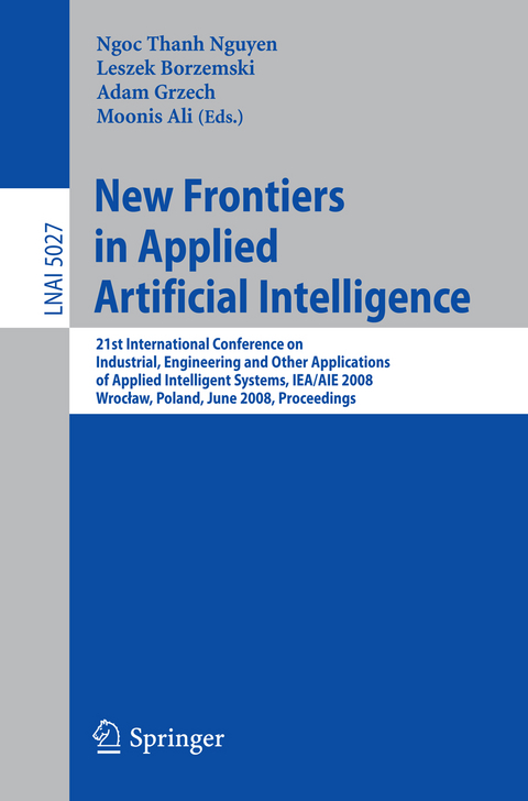 New Frontiers in Applied Artificial Intelligence - 