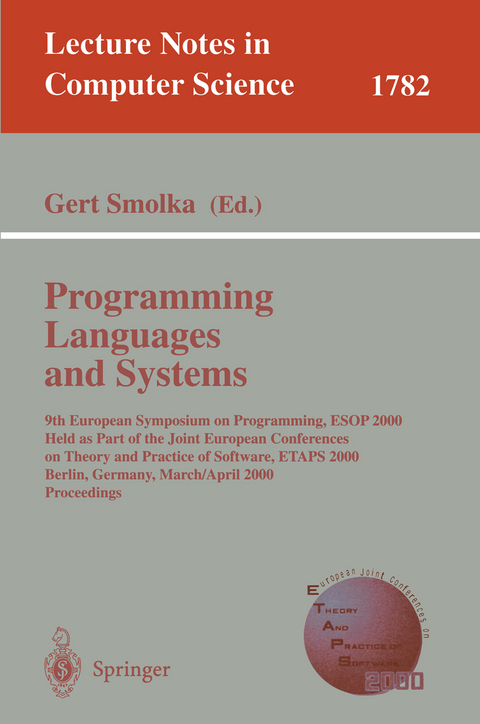 Programming Languages and Systems - 