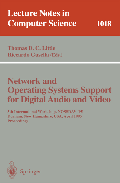 Network and Operating Systems Support for Digital Audio and Video - 