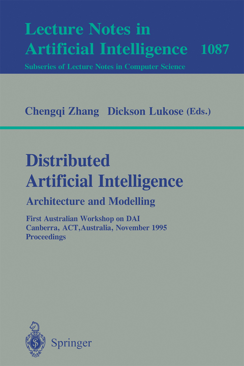 Distributed Artificial Intelligence: Architecture and Modelling - 