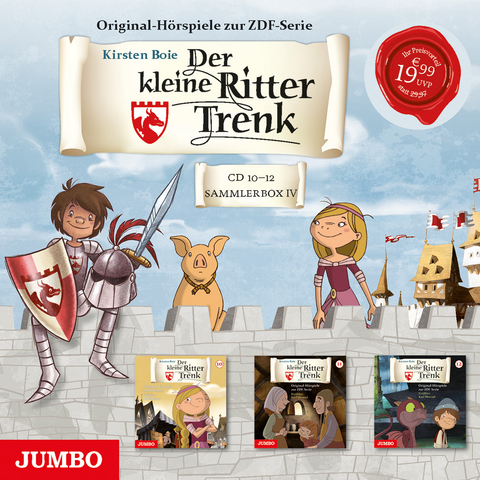 Der kleine Ritter Trenk Sammelbox 4 - Kirsten Boie