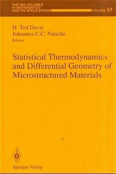Statistical Thermodynamics and Differential Geometry of Microstructured Materials