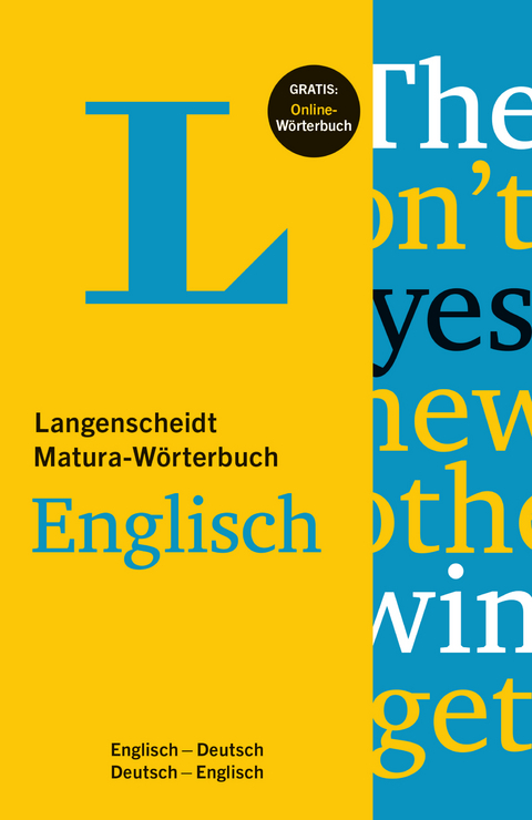 Langenscheidt Matura-W&ouml;rterbuch Englisch