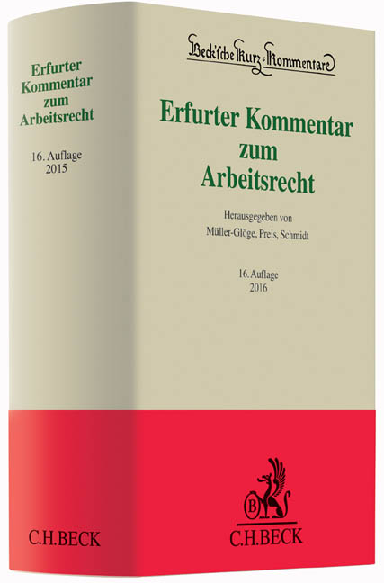 Erfurter Kommentar zum Arbeitsrecht - 