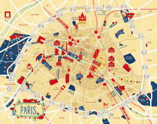 Fettnäpfchenführer Stadt-Poster Paris