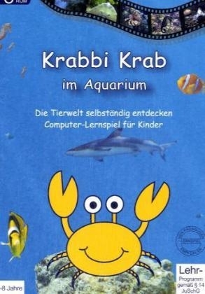 Krabbi Krab im Aquarium