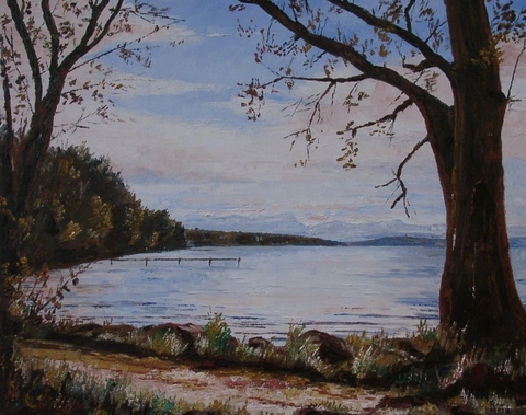 Mit Stiften und Pinseln im F&uuml;nf-Seen-Land - Peter Knobloch